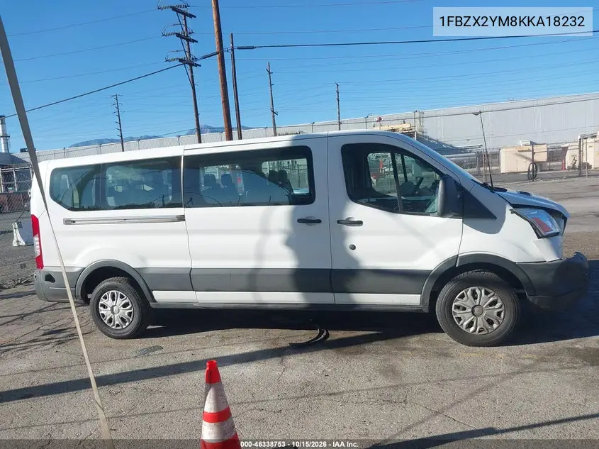 2019 FORD TRANSIT VIN 1FBZX2YM8KKA18232 — фото 13