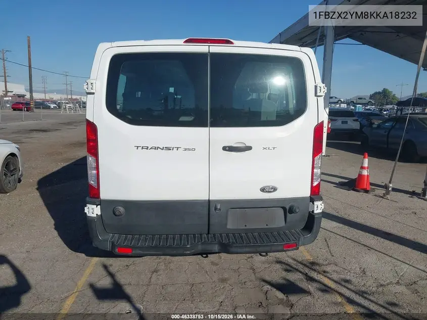 2019 FORD TRANSIT VIN 1FBZX2YM8KKA18232 — фото 16