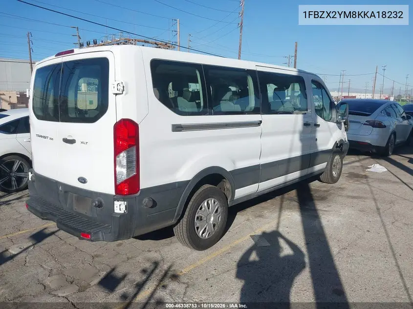 2019 FORD TRANSIT VIN 1FBZX2YM8KKA18232 — фото 4