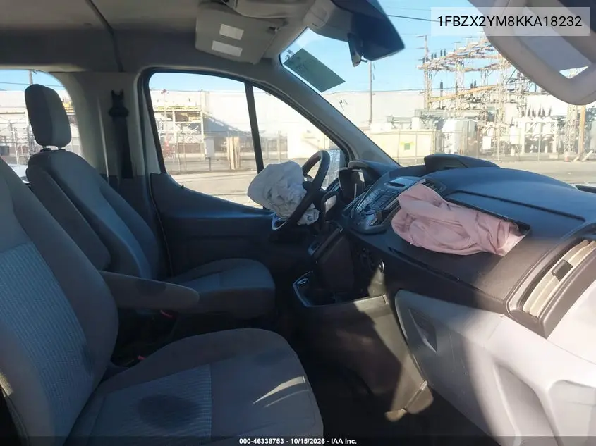 2019 FORD TRANSIT VIN 1FBZX2YM8KKA18232 — фото 5
