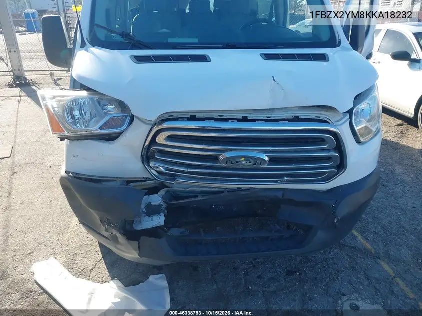 2019 FORD TRANSIT VIN 1FBZX2YM8KKA18232 — фото 6