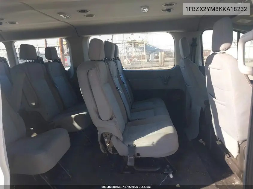 2019 FORD TRANSIT VIN 1FBZX2YM8KKA18232 — фото 8