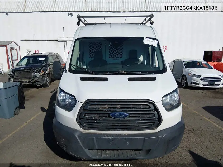2019 FORD TRANSIT VIN 1FTYR2CG4KKA15136 — фото 12
