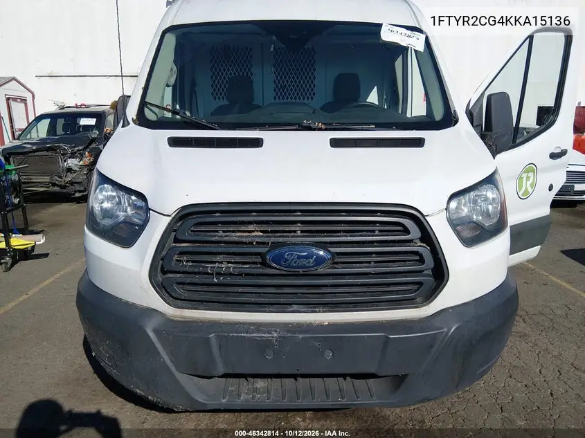 2019 FORD TRANSIT VIN 1FTYR2CG4KKA15136 — фото 6