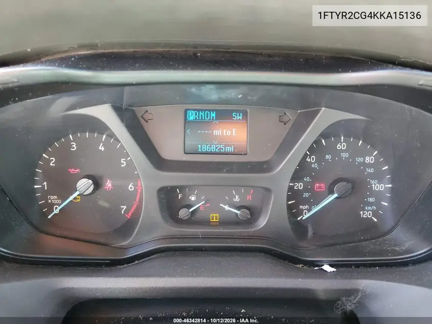 2019 FORD TRANSIT VIN 1FTYR2CG4KKA15136 — фото 7