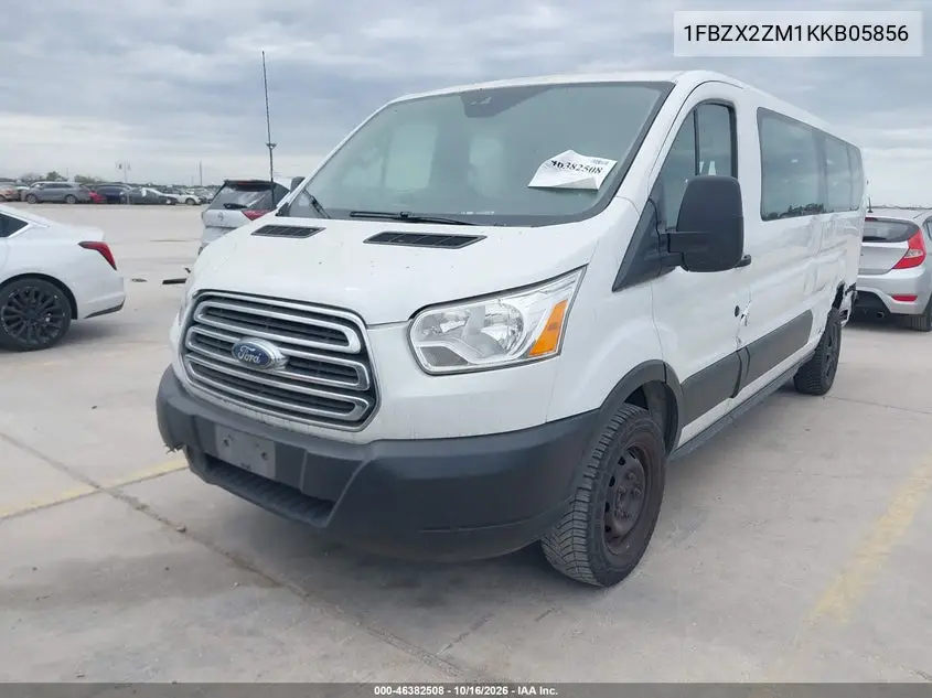 2019 FORD TRANSIT VIN 1FBZX2ZM1KKB05856 — фото 2