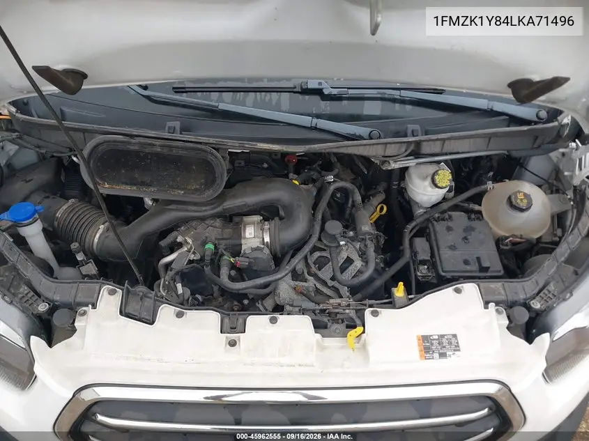 2020 FORD TRANSIT VIN 1FMZK1Y84LKA71496 — фото 10