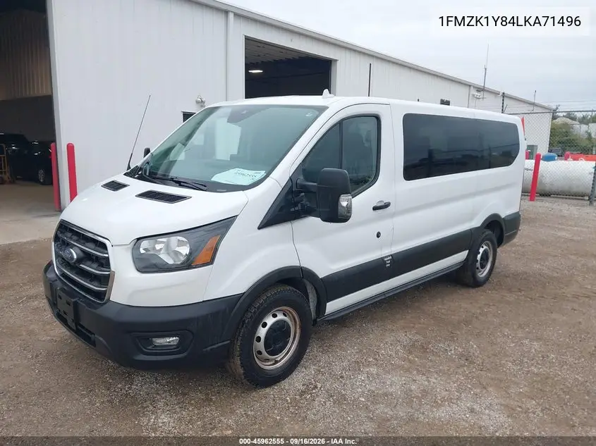 2020 FORD TRANSIT VIN 1FMZK1Y84LKA71496 — фото 2