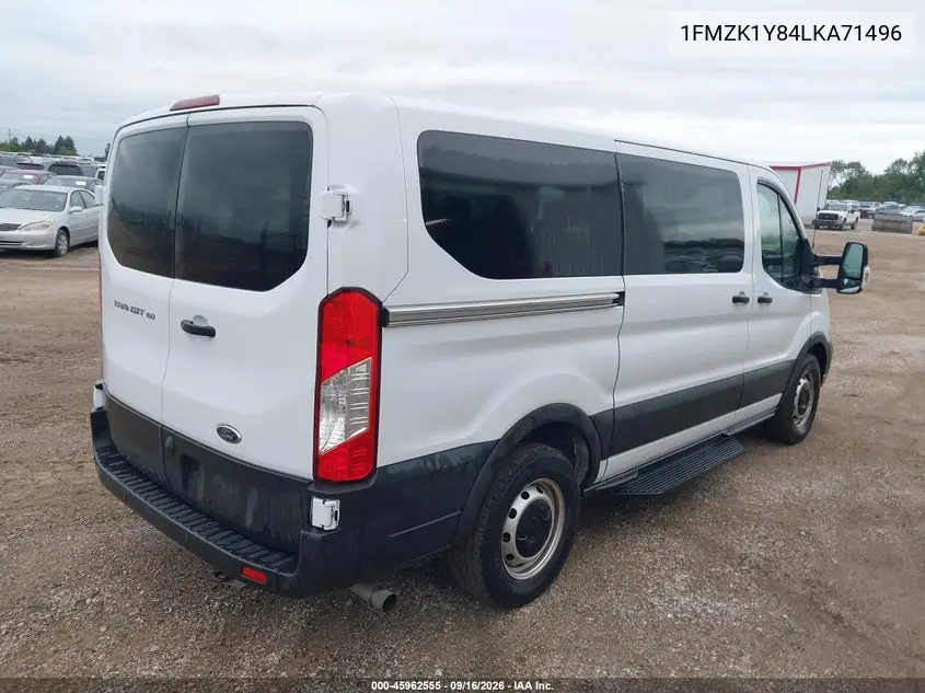 2020 FORD TRANSIT VIN 1FMZK1Y84LKA71496 — фото 4