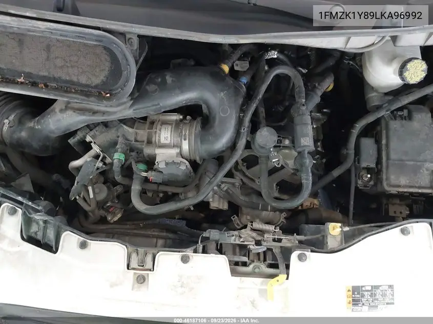2020 FORD TRANSIT VIN 1FMZK1Y89LKA96992 — фото 10
