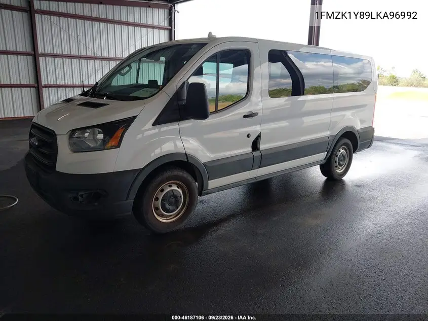 2020 FORD TRANSIT VIN 1FMZK1Y89LKA96992 — фото 2