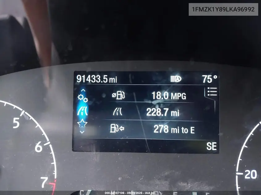 2020 FORD TRANSIT VIN 1FMZK1Y89LKA96992 — фото 21