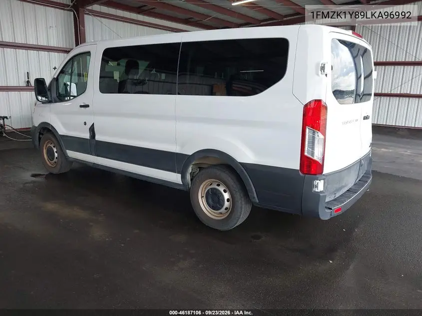 2020 FORD TRANSIT VIN 1FMZK1Y89LKA96992 — фото 3