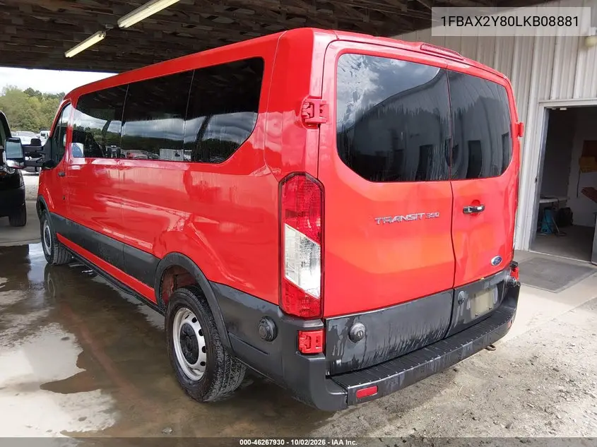 2020 FORD TRANSIT VIN 1FBAX2Y80LKB08881 — фото 3
