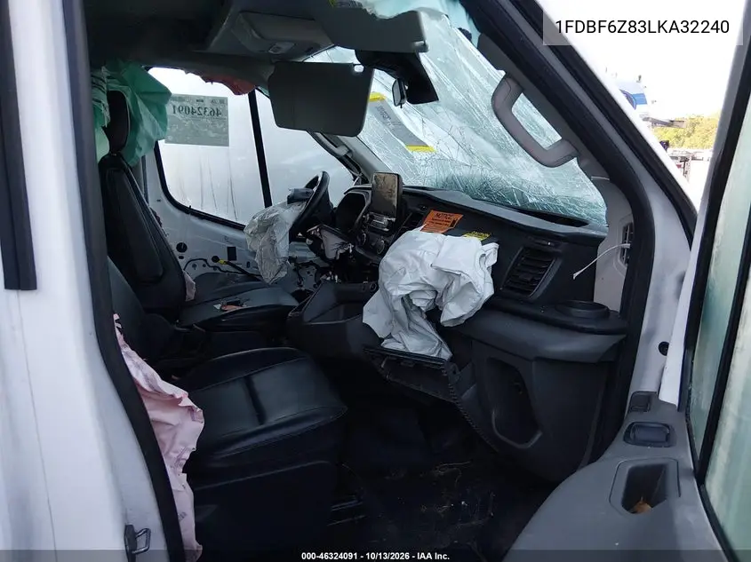 FORD TRANSIT 2020, VIN 1FDBF6Z83LKA32240