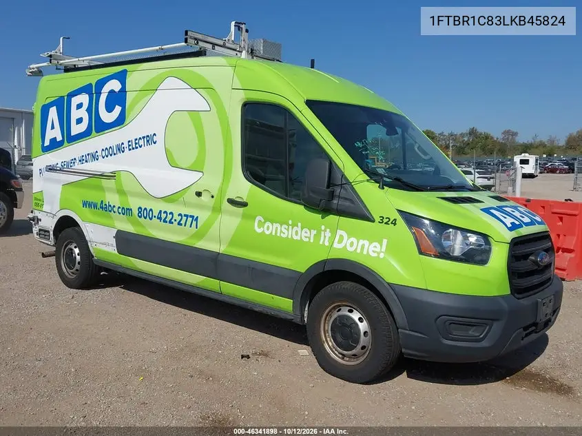 FORD TRANSIT 2020, VIN 1FTBR1C83LKB45824