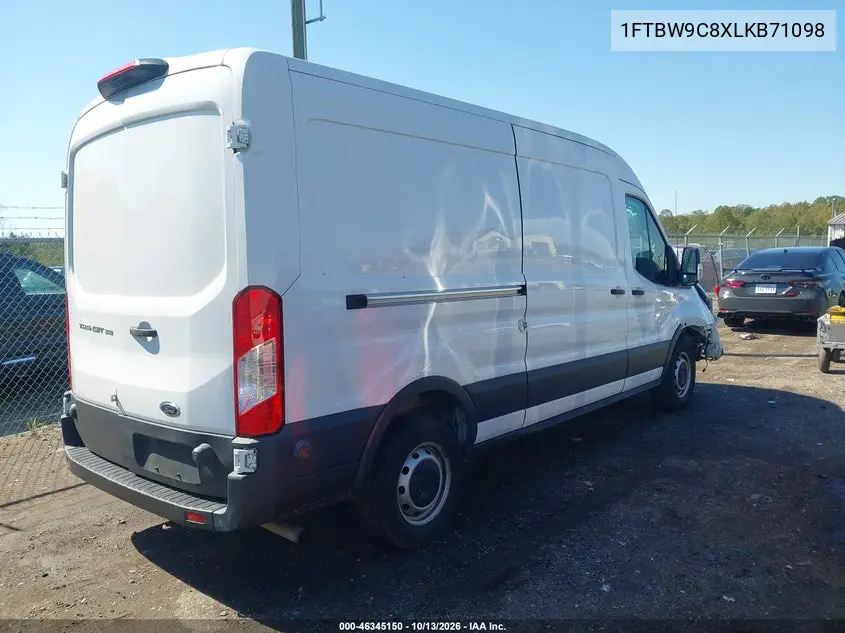 2020 FORD TRANSIT VIN 1FTBW9C8XLKB71098 — фото 4