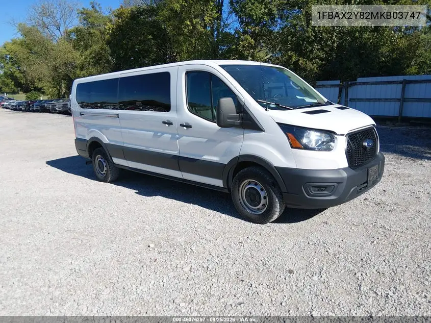 FORD TRANSIT 2021, VIN 1FBAX2Y82MKB03747