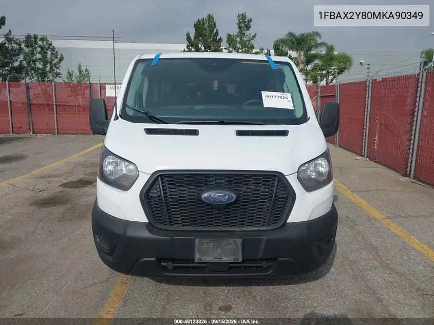 2021 FORD TRANSIT VIN 1FBAX2Y80MKA90349 — фото 12