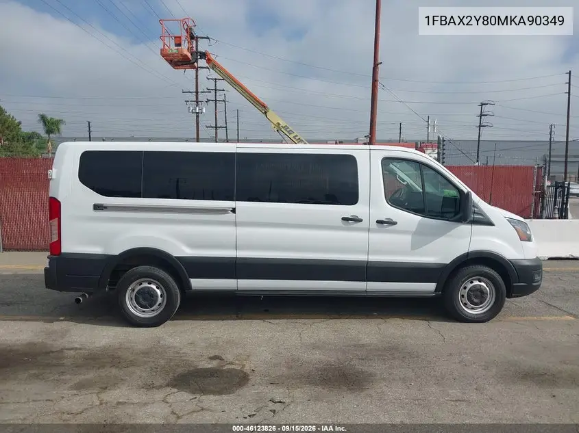 2021 FORD TRANSIT VIN 1FBAX2Y80MKA90349 — фото 13