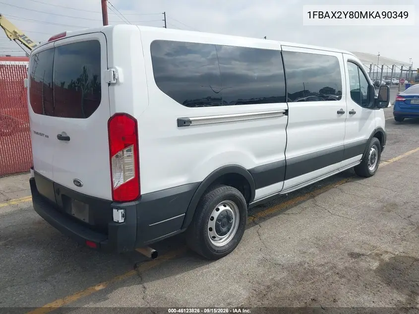 2021 FORD TRANSIT VIN 1FBAX2Y80MKA90349 — фото 4