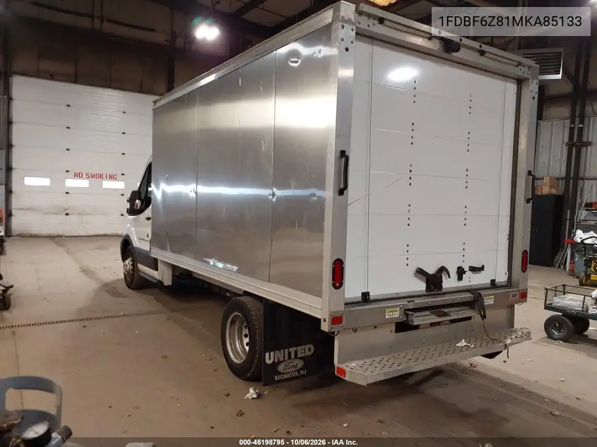 2021 FORD TRANSIT VIN 1FDBF6Z81MKA85133 — фото 3