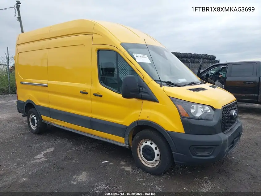 FORD TRANSIT 2021, VIN 1FTBR1X8XMKA53699
