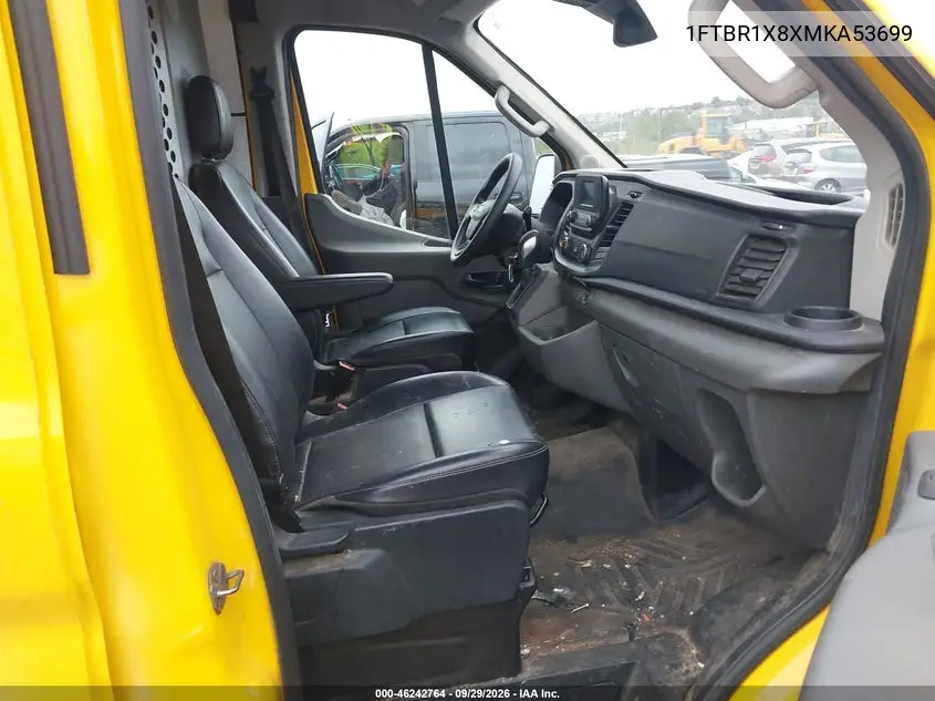 2021 FORD TRANSIT VIN 1FTBR1X8XMKA53699 — фото 5