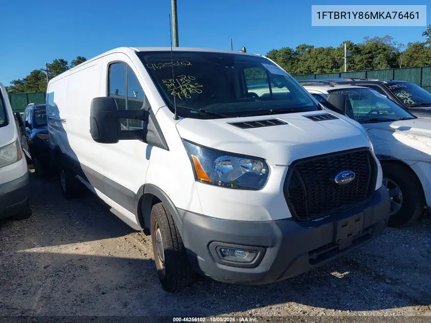 FORD TRANSIT 2021, VIN 1FTBR1Y86MKA76461