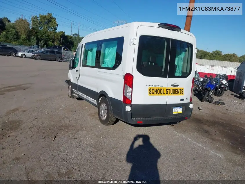 2021 FORD TRANSIT VIN 1FMZK1C83MKA73877 — фото 3