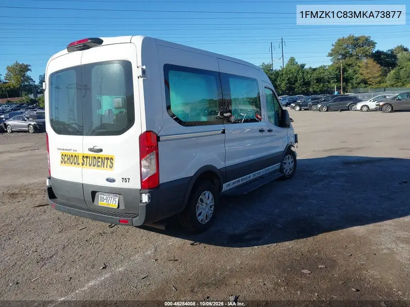 2021 FORD TRANSIT VIN 1FMZK1C83MKA73877 — фото 4