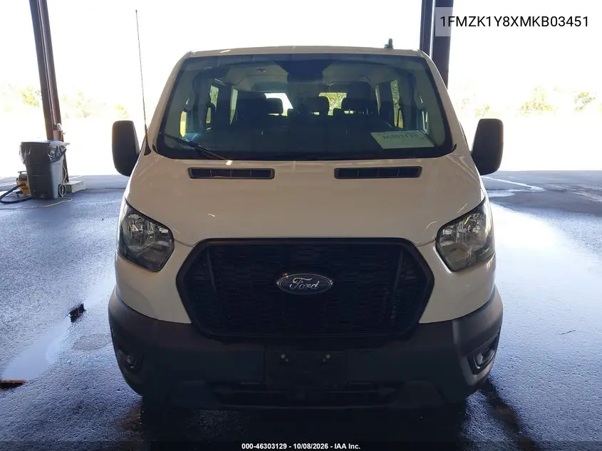 2021 FORD TRANSIT VIN 1FMZK1Y8XMKB03451 — фото 17