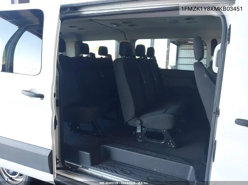 2021 FORD TRANSIT VIN 1FMZK1Y8XMKB03451 — фото 8