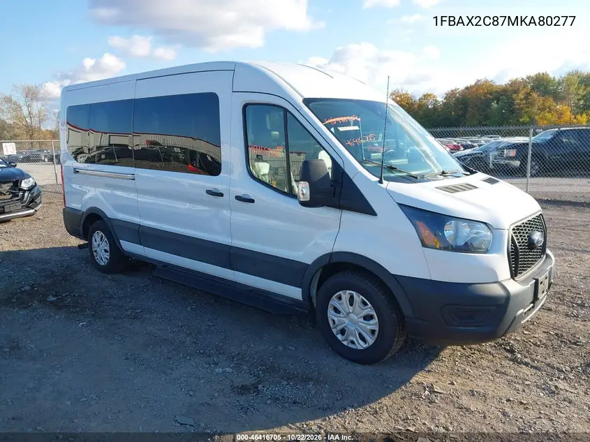 FORD TRANSIT 2021, VIN 1FBAX2C87MKA80277