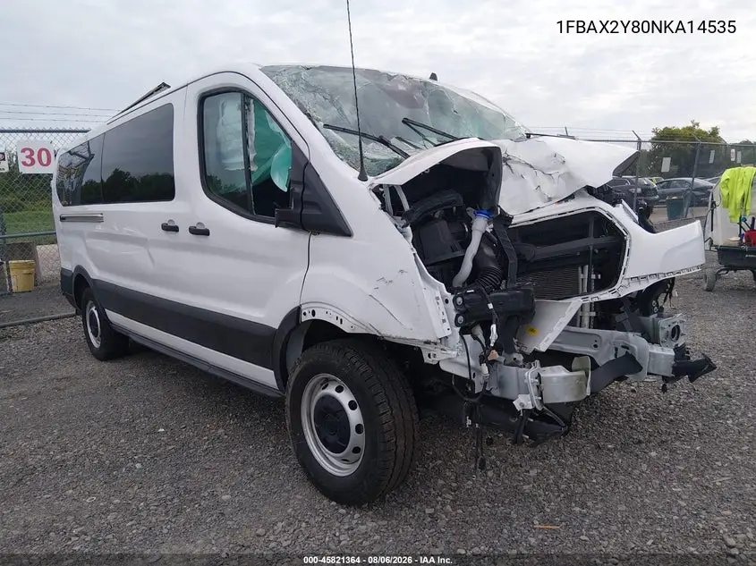 FORD TRANSIT 2022, VIN 1FBAX2Y80NKA14535