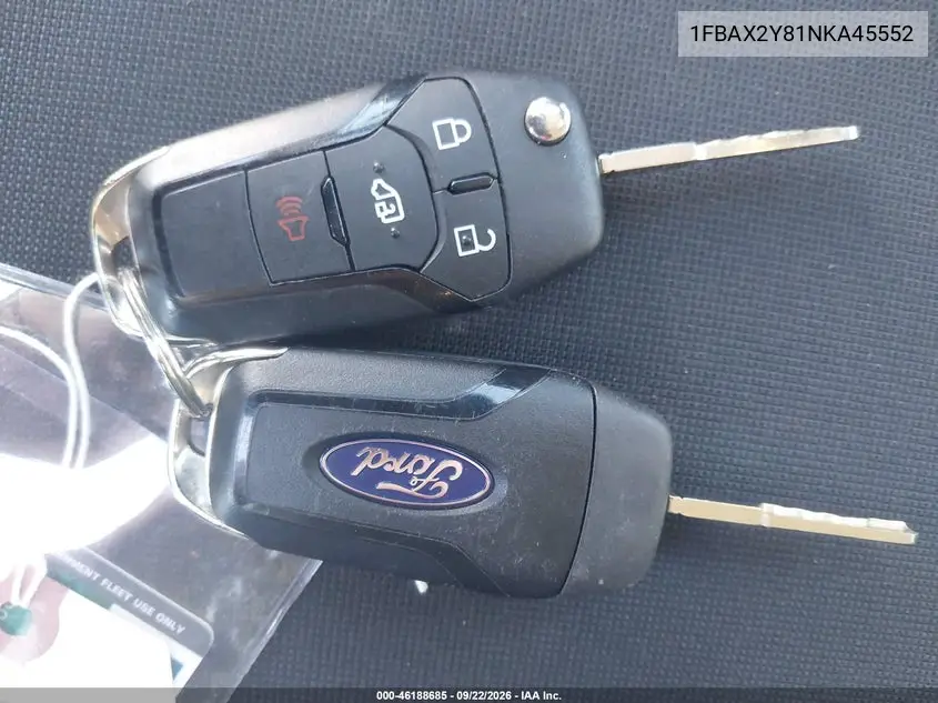 2022 FORD TRANSIT VIN 1FBAX2Y81NKA45552 — фото 11