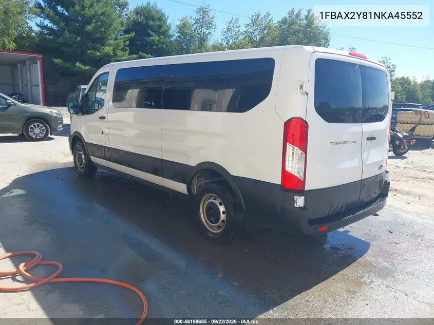2022 FORD TRANSIT VIN 1FBAX2Y81NKA45552 — фото 3