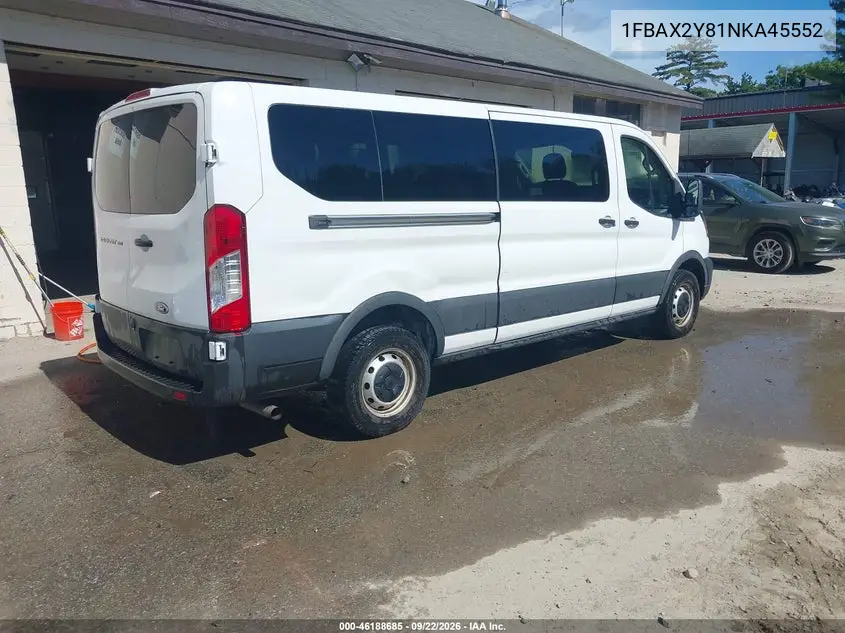 2022 FORD TRANSIT VIN 1FBAX2Y81NKA45552 — фото 4