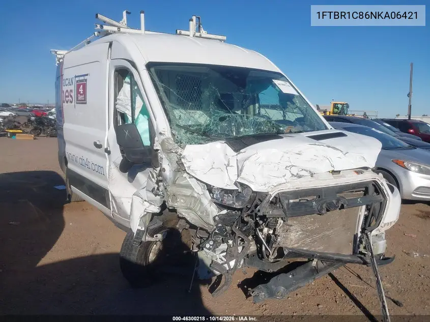 FORD TRANSIT 2022, VIN 1FTBR1C86NKA06421
