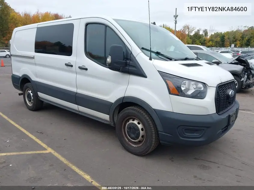 FORD TRANSIT 2022, VIN 1FTYE1Y82NKA84600