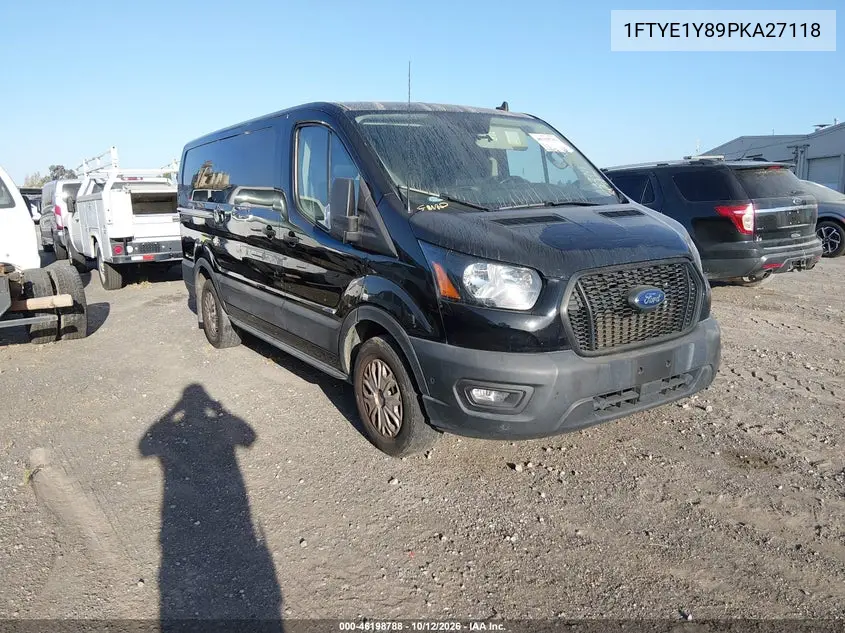 FORD TRANSIT 2023, VIN 1FTYE1Y89PKA27118