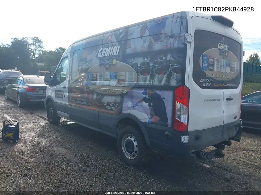 2023 FORD TRANSIT VIN 1FTBR1C82PKB44928 — фото 3