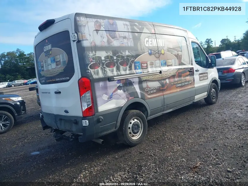 2023 FORD TRANSIT VIN 1FTBR1C82PKB44928 — фото 4