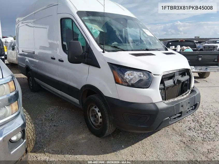 FORD TRANSIT 2023, VIN 1FTBR3X81PKB45008