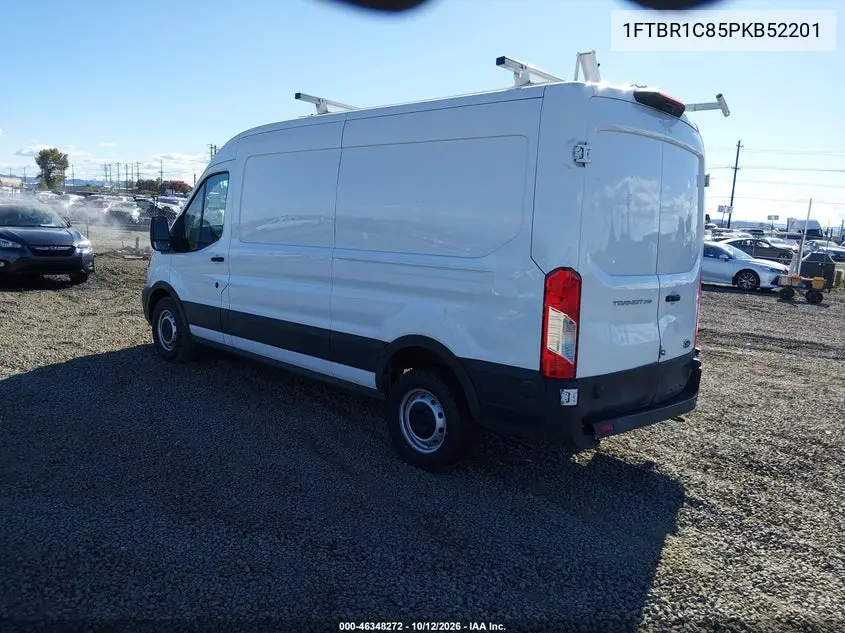 2023 FORD TRANSIT VIN 1FTBR1C85PKB52201 — фото 3