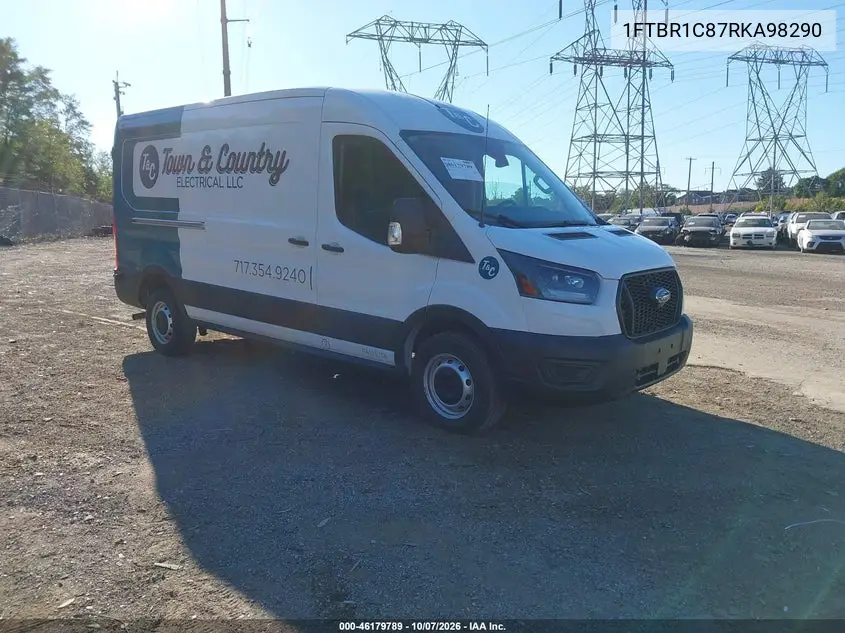 FORD TRANSIT 2024, VIN 1FTBR1C87RKA98290