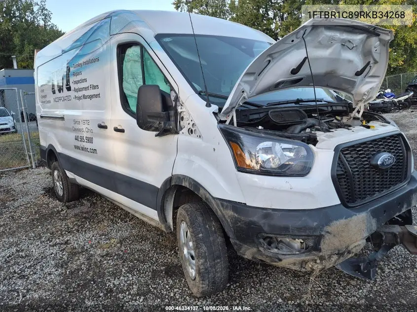 FORD TRANSIT 2024, VIN 1FTBR1C89RKB34268