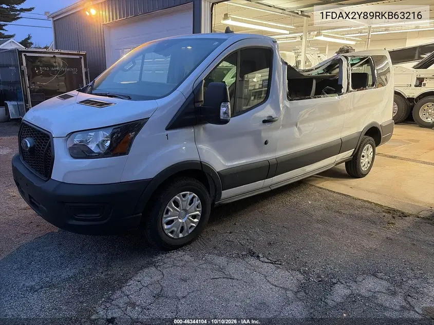 2024 FORD TRANSIT VIN 1FDAX2Y89RKB63216 — фото 2