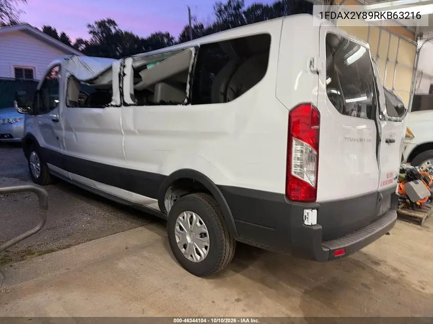 2024 FORD TRANSIT VIN 1FDAX2Y89RKB63216 — фото 3