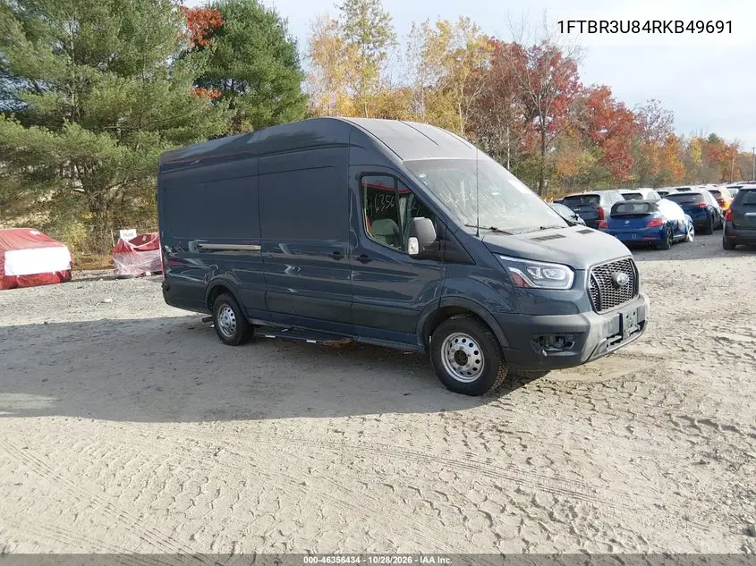 FORD TRANSIT 2024, VIN 1FTBR3U84RKB49691